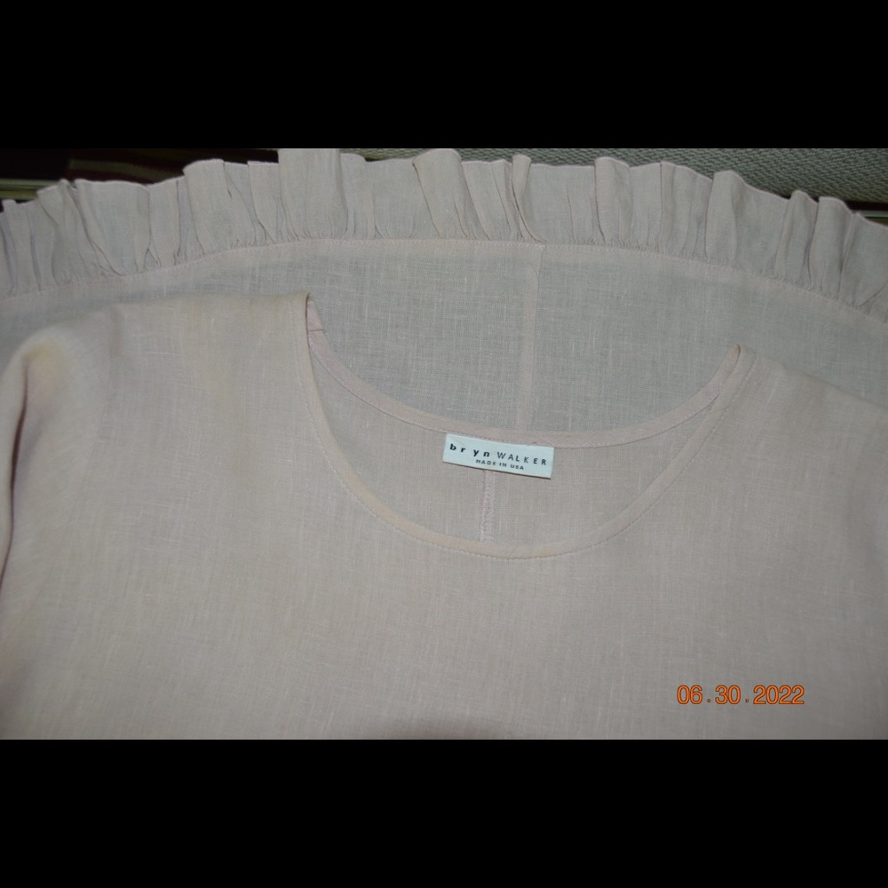Bryn Walker linen midi dress. (1) - Picture 6 of 6